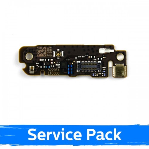 Charging Port Compatible With Xiaomi Mi Note 10 Lite with Flex / Plata (Service Pack)