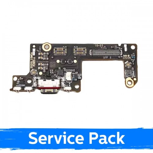 Latauspaikka yhteensopiva Xiaomi Poco F4 GT flex-kaapelilla / Plata (Service Pack)
