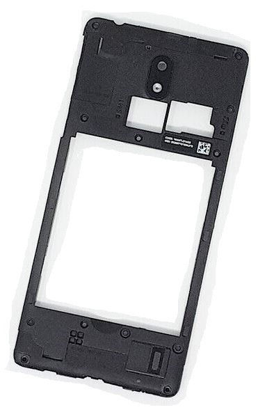Middle housing Nokia 1 Plus black original (used Grade A)