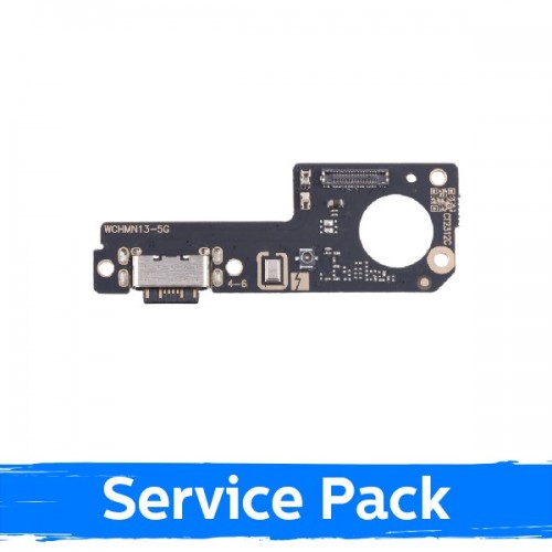 Latauspaikka yhteensopiva Xiaomi Redmi Note 13 5G flex-kaapelilla / Plata (Service Pack)