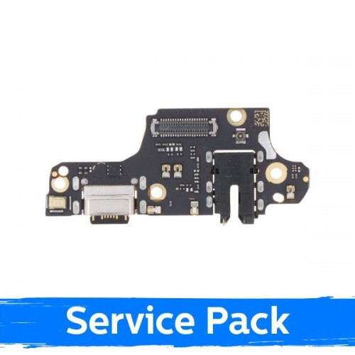 Latauspaikka yhteensopiva Xiaomi Redmi Note 9 Pro / Note 9S / Poco M2 Pro flex-kaapelilla / Plata (Service Pack)