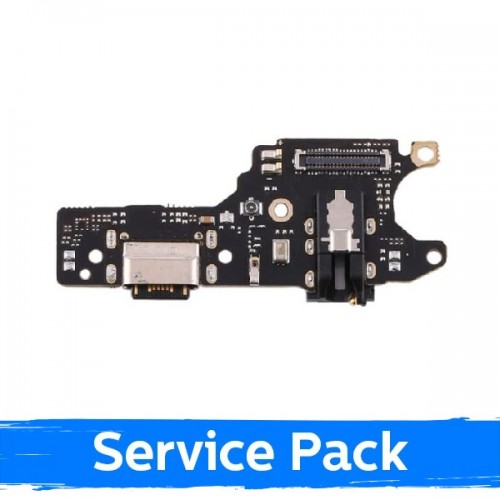 Latauspaikka yhteensopiva Xiaomi Redmi Note 9 flex-kaapelilla / Plata (Service Pack)