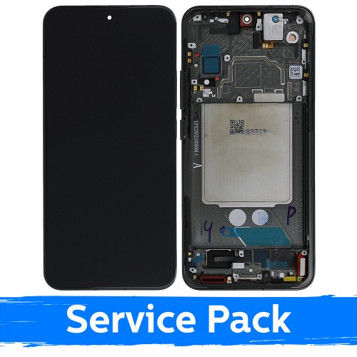 LCD Display Compatible With Xiaomi 13 With Frame / Black / (Service Pack)