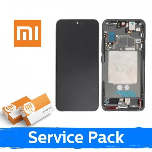 LCD Display Compatible With Xiaomi 13 With Frame / Flora Green / (Service Pack)