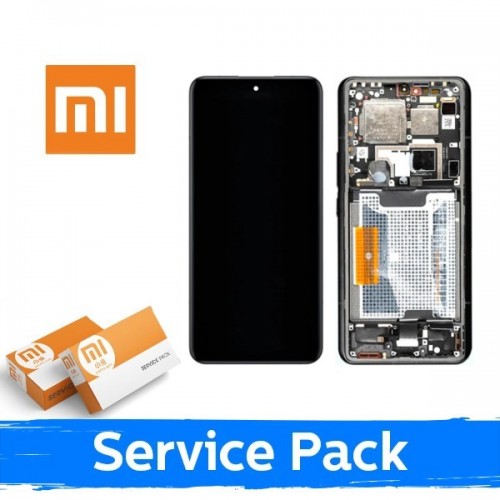 LCD-näyttö yhteensopiva Xiaomi 14 Ultra kehyksellä / valkoinen / (Service Pack)