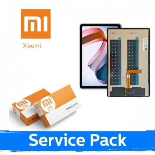 LCD-näyttö yhteensopiva Xiaomi Redmi Pad 10.61'' (2022) musta kehyksellä (Service Pack)