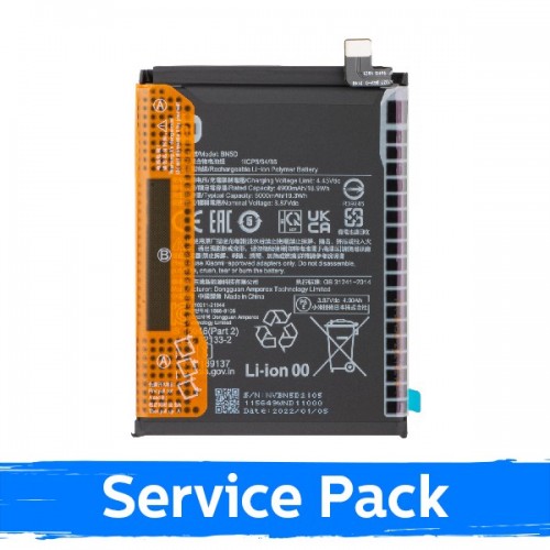 Akku yhteensopiva Xiaomi Redmi Note 11 / Note 11S / Poco M4 Pro 4G / Note 12S BN5D (Service Pack)