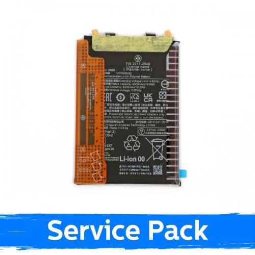 Akku yhteensopiva Xiaomi Redmi Note 11 Pro / Note 12 Pro 4G / Poco X4 Pro 5G BN5E (Service Pack)