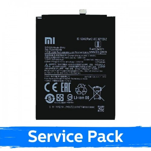 Akku yhteensopiva Xiaomi Redmi Note 8 Pro BM4J (Service Pack)