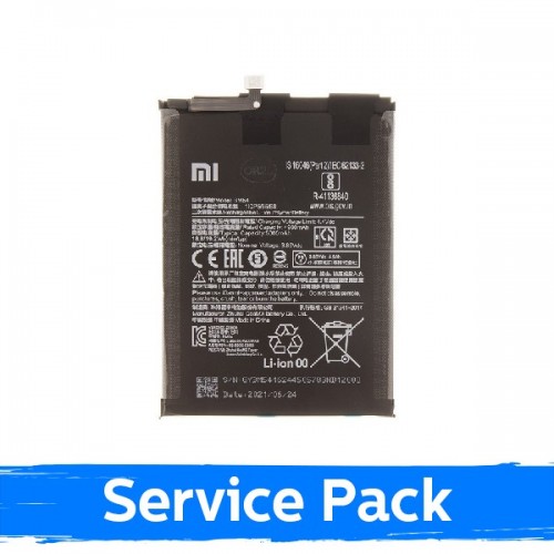 Akku yhteensopiva Xiaomi Redmi Note 9T BM54 (Service Pack)