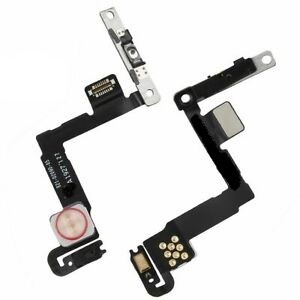 Joustava kaapeli iPhone 11 virtapainike taskulampulla ja mikrofonilla alkuperäinen