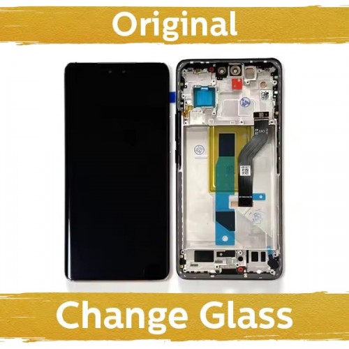 LCD-näyttö yhteensopiva Xiaomi 13 Lite rungolla / vaaleanpunainen / (uudistettu: Kiina)