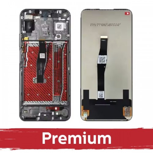 LCD-näyttö yhteensopiva Huawei Nova 5T / Honor 20 rungolla / Midsummer Purple / OEM