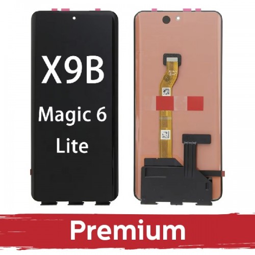 LCD-näyttö yhteensopiva Huawei Honor X9B (Magic 6 Lite) musta OEM