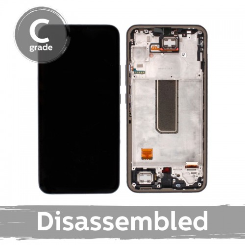LCD Display Compatible With Samsung A346 A34 5G with Frame / Lime / (8/10 Used)