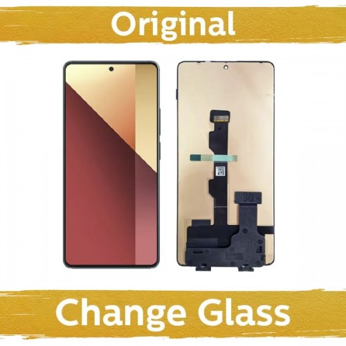LCD Näyttö yhteensopiva Xiaomi Redmi Note 13 Pro 4G / M6 Pro 4G Musta (Uudistettu: Kiina)