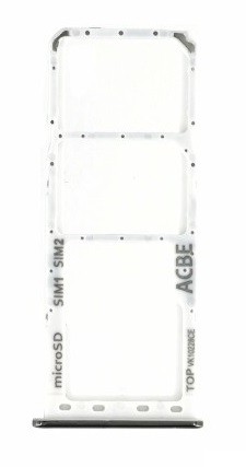 SIM card holder Samsung A325 A32 4G 2021 White original (service pack)
