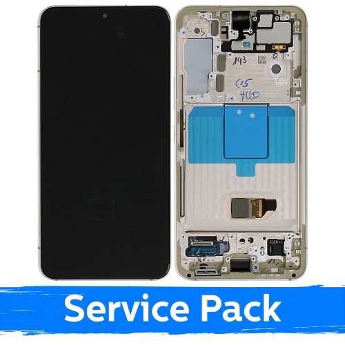 LCD-näyttö Samsung S901 S22 kehyksellä / Violet / (Service Pack)