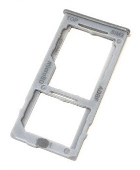 SIM-kortin pidike Samsung A426 A42 5G valkoinen alkuperäinen (service pack)