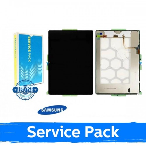 LCD-näyttö Samsung X610 / X616 Tab S9 FE Plus musta (Service Pack)