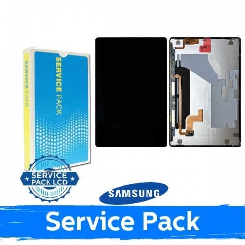 LCD-näyttö Samsung X826 / X820 Tab S10 Plus musta (Service Pack)