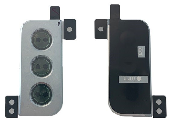 Samsung G996 S21 Plus 5G kameran linssi kehyksellä Phantom Silver ORG