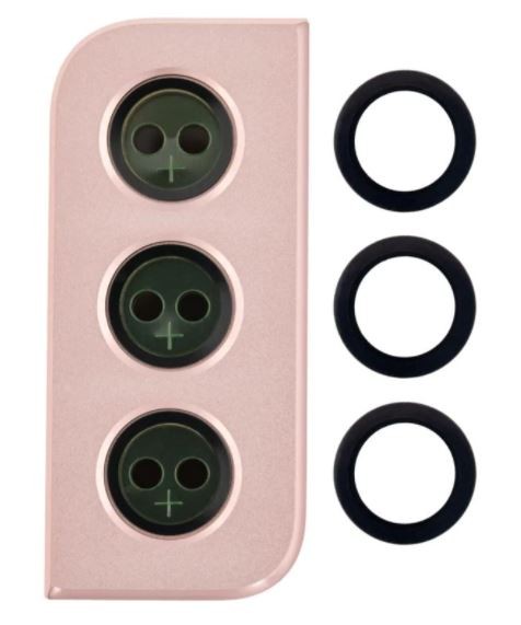 Samsung G991 S21 5G kameran linssi kehyksellä Phantom Pink ORG