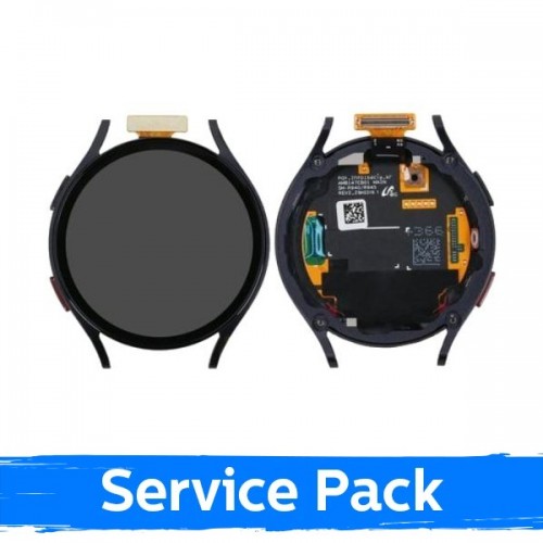 LCD-näyttö Samsung R940 Watch 6 44mm kehyksellä / Graphite / (Service Pack)