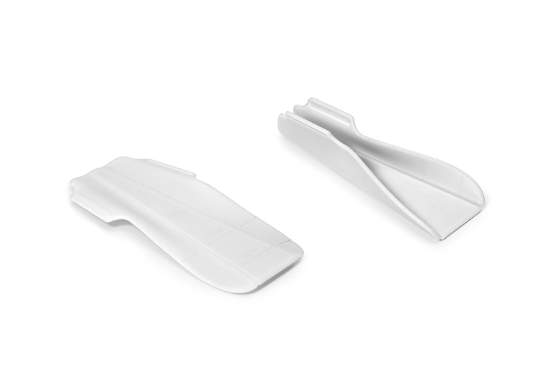 Quirky Scoop 2-in-1 mittakauha ja levityslasta, valkoinen