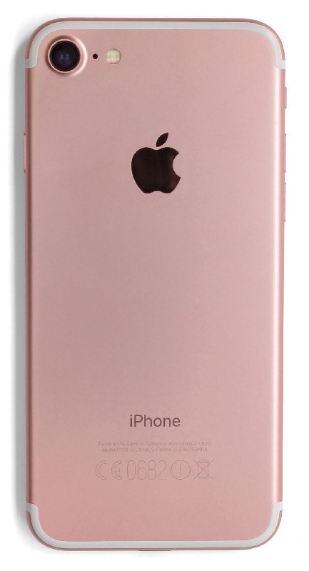 Akun kansi iPhone 7 Rose Gold täysi flex-kaapelilla alkuperäinen (käytetty Grade B)