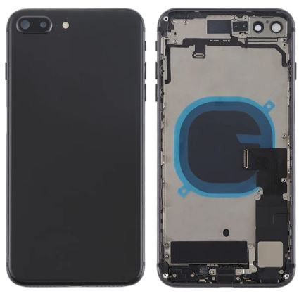 Akun kansi iPhone 8 Plus Space Grey täysi flex-kaapelilla alkuperäinen (käytetty Grade C)