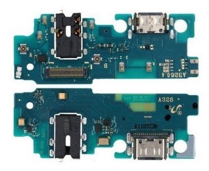 Flex Samsung A326 A32 5G 2021 liittimelle, mikrofonille, kuulokepistokkeelle alkuperäinen (service pack)