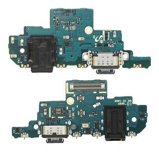 Flex Samsung A525/A526 A52 4G/5G 2021 liittimelle, mikrofonille, kuulokepistokkeelle alkuperäinen (service pack)