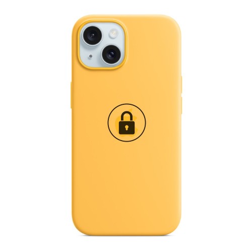 Phone Case "Silicone Case v2" for iPhone 15 / Sunshine / in package