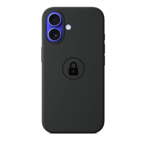 Phone Case "Silicone Case v2" for iPhone 16 / Black / in package