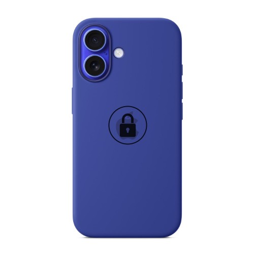 Phone Case "Silicone Case v2" for iPhone 16 Plus / Ultramarine / in package