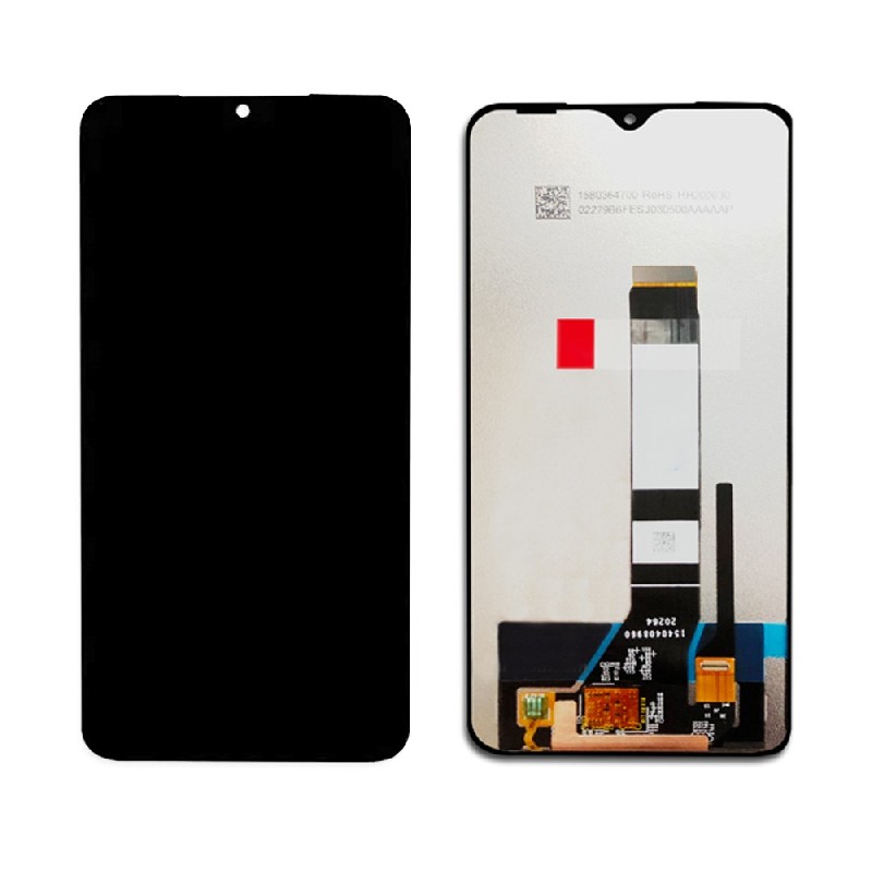 LCD-näyttö Xiaomi Redmi 9T/Redmi Note 9 4G 2021/Poco M3 kosketusnäytöllä musta ORG