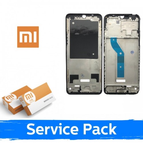LCD Display Compatible With Xiaomi Redmi 14C 4G / Poco C75 Black With Frame (Service Pack)