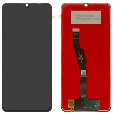 LCD-näyttö Huawei Y6p 2020/Honor 9A kosketusnäytöllä musta ORG