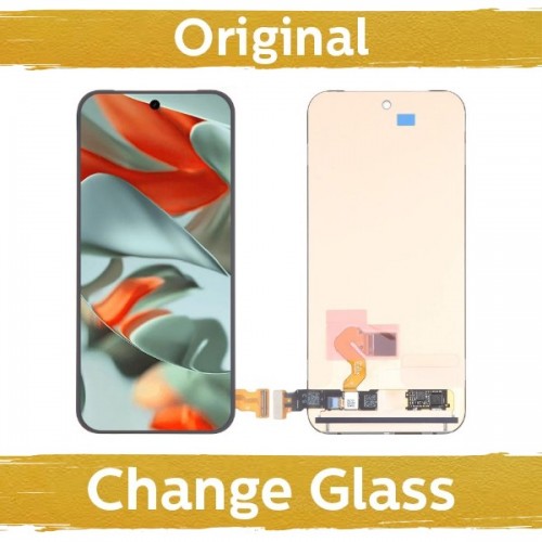 LCD-näyttö yhteensopiva Google Pixel 9 Pro XL musta (Uusittu: Kiina) + SISÄLTÄÄ sormenjäljen
