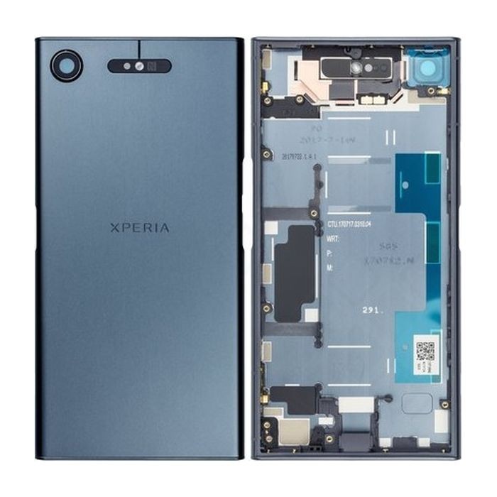 Takakansi Sony G8341 Xperia XZ1 sininen alkuperäinen (käytetty Grade C)