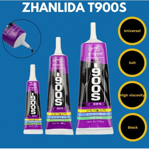Monikäyttöliima T900S musta 110ml