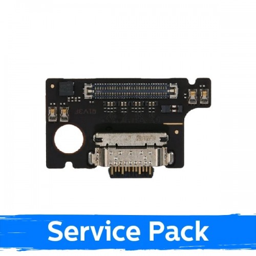 Charging Port Compatible With Xiaomi Mi Pad 6 with Flex / Plata (Service Pack)