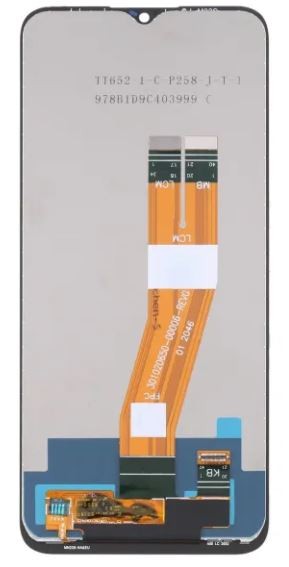 LCD-näyttö Samsung A025G A02s 2020 kosketusnäytöllä musta alkuperäinen