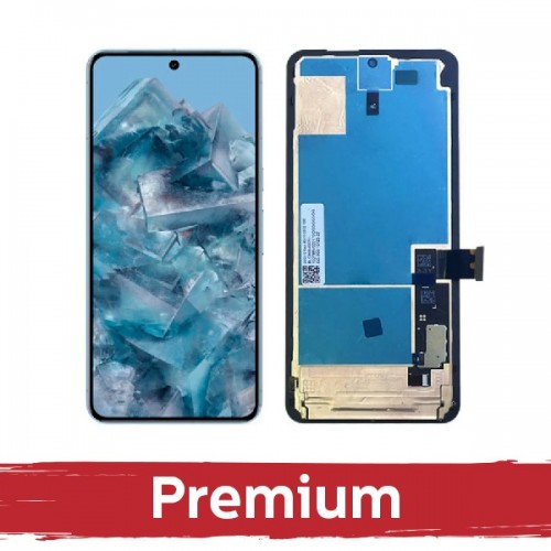 LCD Display Compatible With Google Pixel 8 Pro Black with Frame OEM