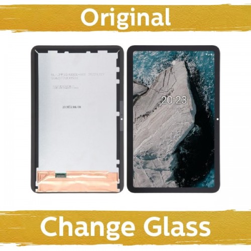 LCD Display Compatible With Nokia Tab T20 Black (Renewed: China)