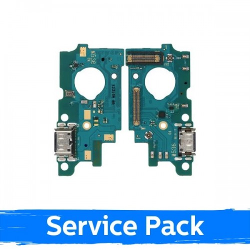 Latausportti yhteensopiva Samsung M536 M53 5G joustolla / Plata (Service Pack)