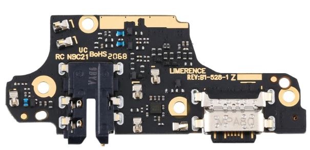 Flex Xiaomi Redmi Note 9S/Note 9 Pro latausliittimellä ja mikrofonilla alkuperäinen (service pack)
