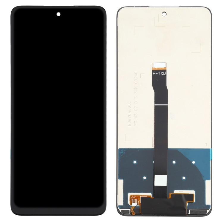LCD-näyttö Huawei P Smart 2021/Honor Y7a/Honor 10X Lite kosketusnäytöllä musta ORG