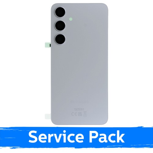 Takakansi yhteensopiva Samsung S926 S24 Plus / Marble Grey / (Service Pack)